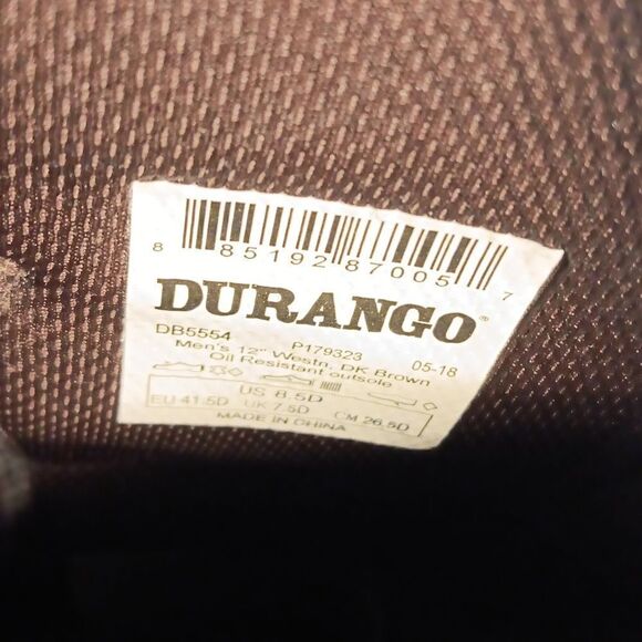 Durango Rebel Patriotic Flag Men's Western Boots - Picture 5 of 6